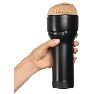 KIIROO Feel Victoria June — Stroker Discret 23,5 cm Negru Thumb 10