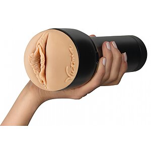 KIIROO Feel Victoria June — Stroker Discret 23,5 cm Negru Thumb 6