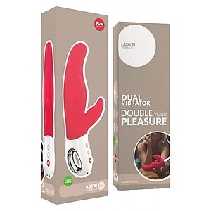 Vibrator Lady Bi India Roșu Thumb 3