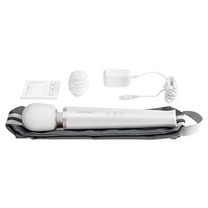 Vibrator Le Wand Pearl Alb Thumb 1