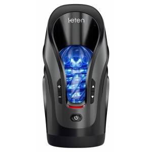 Leten King Of Pleasure Masturbator Automat cu Aspirație Negru Thumb 4