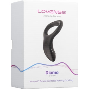 Lovense Diamo Vibrating Ring Negru Thumb 22
