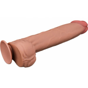 Lovetoy Dual Layer 36 cm Piele Moale și Miez Ferm Thumb 7