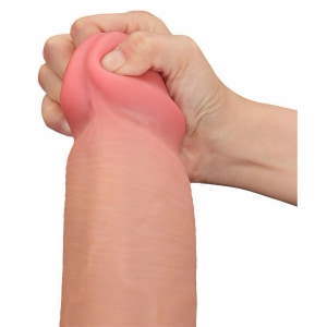 Lovetoy Dual Layer 36 cm Piele Moale și Miez Ferm Thumb 25