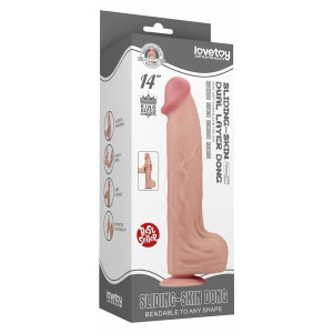 Lovetoy Dual Layer 36 cm Piele Moale și Miez Ferm Thumb 28