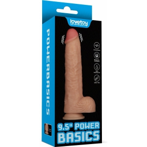 Lovetoy Power Basics 9.5 — Vibrator Realist 10 Moduri Ventuză Thumb 3