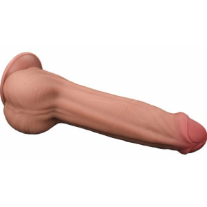 Lovetoy Realist Dual Layer 29 cm – Ventuză Puternică Thumb 12