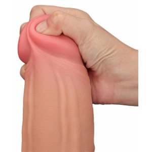 Lovetoy Realist TPE Dublu Strat 31 cm – Ventuză Puternică Thumb 10