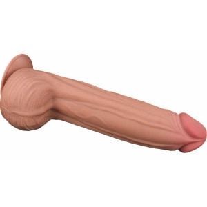 Lovetoy Realist TPE Dublu Strat 31 cm – Ventuză Puternică Thumb 22