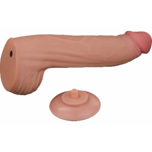 Lovetoy Realist TPE Dublu Strat 31 cm – Ventuză Puternică Thumb 13