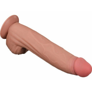 Lovetoy Realist TPE Dublu Strat 31 cm – Ventuză Puternică Thumb 16