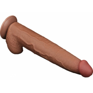 LoveToy Sliding Skin – Dildo Realist 34 cm Thumb 17