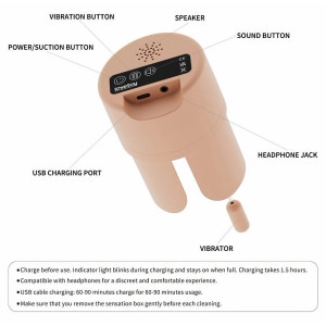 LoveToy Streetgirls Sensation Pulse – 3 Aspirații, 7 Vibrații Thumb 3