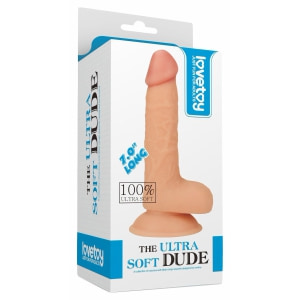 Lovetoy Ultra Soft Dude 18cm Textură Realistă Thumb 6