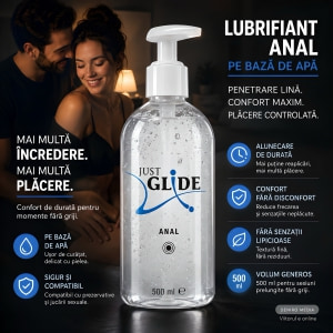 Lubrifiant Anal Just Glide 500ml Thumb 3