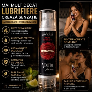 Lubrifiant Attraction Heat Mojito 50ml Thumb 6