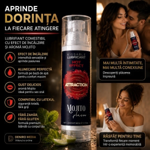 Lubrifiant Attraction Heat Mojito 50ml Thumb 1