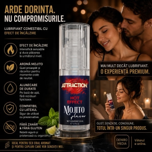 Lubrifiant Attraction Heat Mojito 50ml Thumb 9