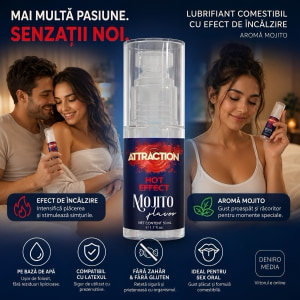 Lubrifiant Attraction Heat Mojito 50ml Thumb 12
