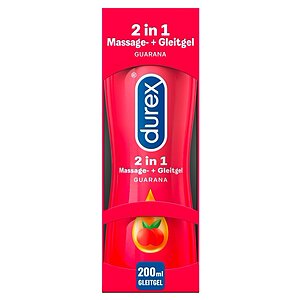 Lubrifiant Durex Play 2 în 1 Massage Guarana 200ml Thumb 2