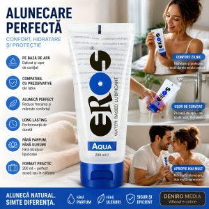 Pachet Lubrifiant Eros Aqua 200ml + Gel Ejaculare Prematură Bull Power Delay 30ml Thumb 4