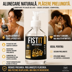 Lubrifiant pe Bază de Apă FISTIT 500ml Thumb 5