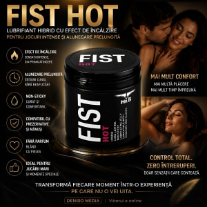 Lubrifiant Pe Bază De Apă Mister B FIST Hot 500 ml Thumb 1
