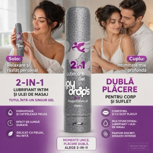 Lubrifiant Picăturile Plăcerii 2-in-1 Incitant 125ml Thumb 1