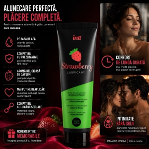 Lubrifiant Strawberry Tube Pack Thumb 1