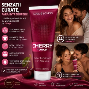 Lubrifiant Water Touch Cireșe 100ml Thumb 2