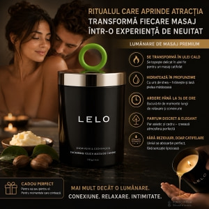 Lumânare De Masaj Lelo Candle Snow Pear And Cedarwood Thumb 1