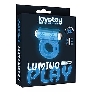 Inel Penis Lumino Play Albastru Thumb 1