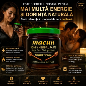 Macun Pastă De Miere cu Plante Pentru Libido și Tonus 40g Thumb 2