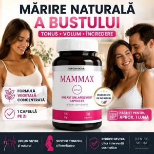 Mammax Capsule Pentru Mărirea Bustului 30buc Thumb 3