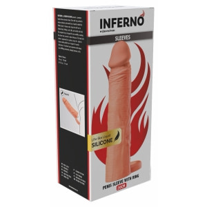 Manșon Hidden Desire 20cm cu Inel Stabil Thumb 6