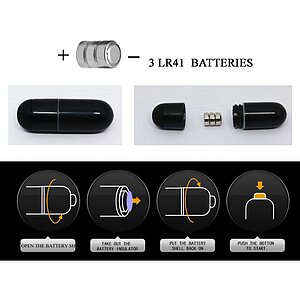 Manșon Deget Pretty Love Adonis Negru Thumb 5