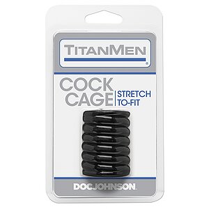Manșon Penis Titan Men Doc Johnson Negru Thumb 1