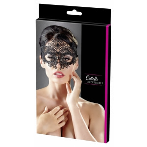 Mască Gotică Cottelli Collection Negru Thumb 9