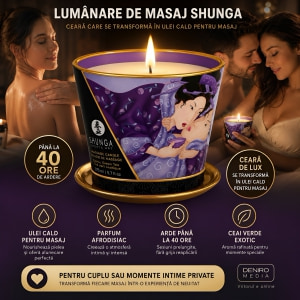 Massage Candle Shunga Libido 170g Thumb 5