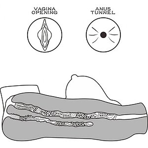 Masturbator Lovetoy Streetgirls #5 – TPE Ultra-moale 1.6 Kg Roz Thumb 3