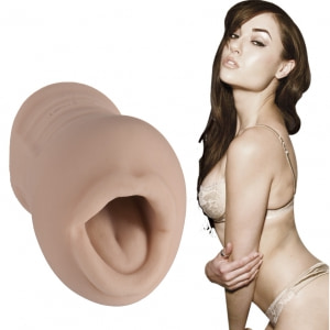 Masturbator Oral Sasha Grey Pocket Alb Thumb 1