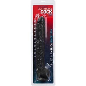 Maxi Dildo Penis Rambone Negru Thumb 2