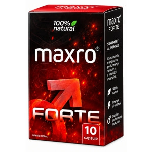 Pastile MaxRo FORTE Pentru Potență Bărbați 10 buc Thumb 1