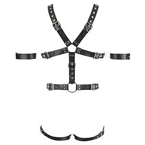 Mens Harness Zado Negru S-M Thumb 3