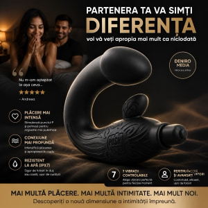 Mont P-Spot Perineum Massager Negru Thumb 6