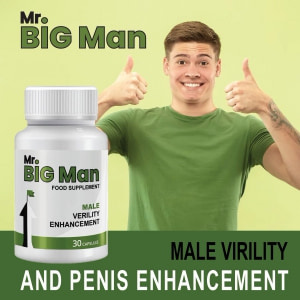Pastile Virilitate Și Potență Mr Big Man 30 capsule Thumb 1