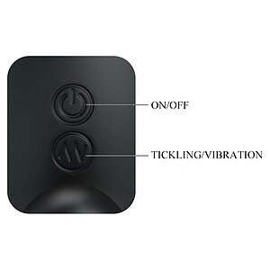 Stimulator Prostată Mr. Play Tickling Negru Thumb 5