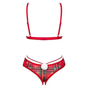 Set Obsessive Ms. Merrilo Roșu XS-S Thumb 3