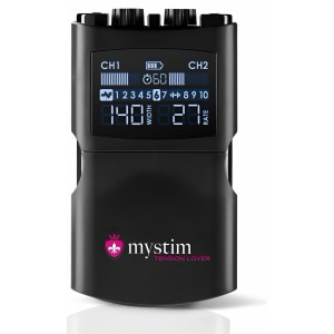 Mystim Tension Lover 2, EStim Reîncărcabil cu 2 Canale Negru Thumb 10