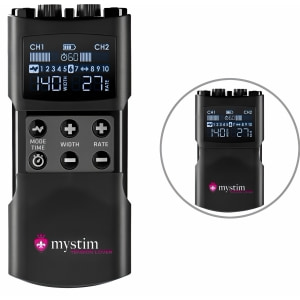 Mystim Tension Lover 2, EStim Reîncărcabil cu 2 Canale Negru Thumb 6